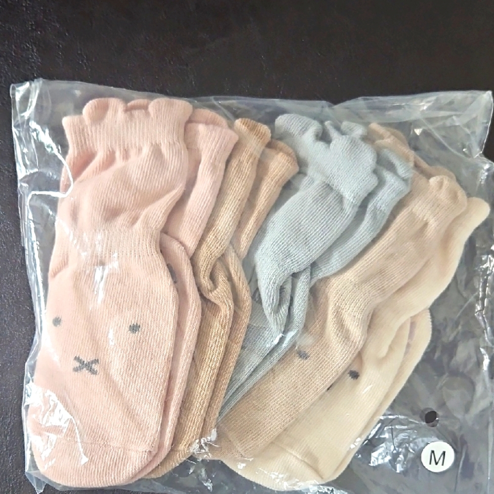 Cute Animal Face Socks Set